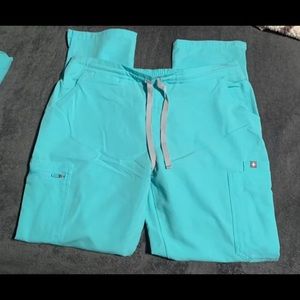 Women’s FIGS fresh aqua Yola bottoms